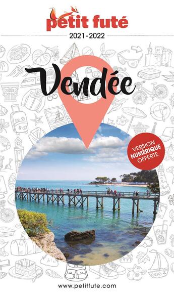 Couverture du livre « Guide vendee 2021 petit fute » de  aux éditions Le Petit Fute