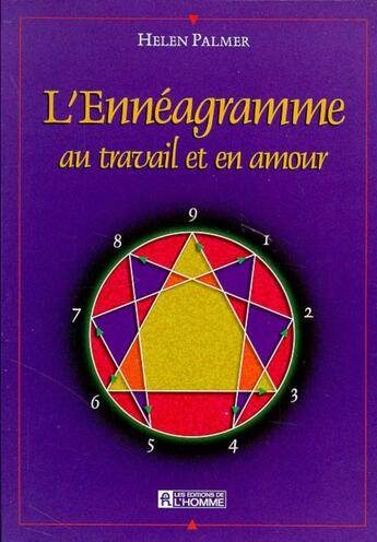 Couverture du livre « Enneagramme au travail et en amour » de Helen Palmer aux éditions Editions De L'homme