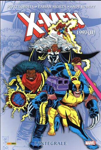 Couverture du livre « X-Men : Intégrale vol.33 : 1993 partie 2 » de Scott Lobdell et Fabian Nicieza et Andy Kubert aux éditions Panini