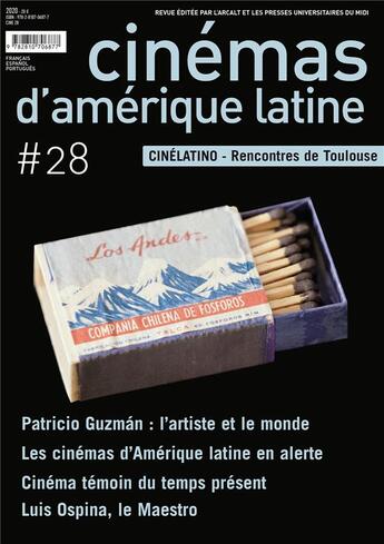 Couverture du livre « Patricio guzman / luis ospina / cinema temoin du temps present » de Danton/Arcalt aux éditions Pu Du Mirail