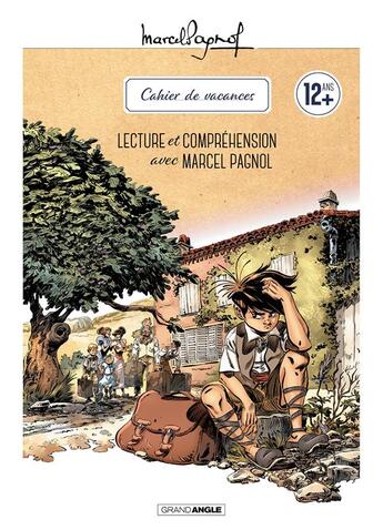 Couverture du livre « Cahier de vacances ; lecture et compréhension avec Marcel Pagnol » de  aux éditions Bamboo