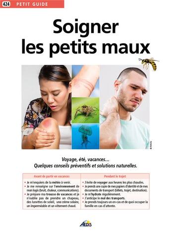 Couverture du livre « Soigner les petits maux » de  aux éditions Aedis