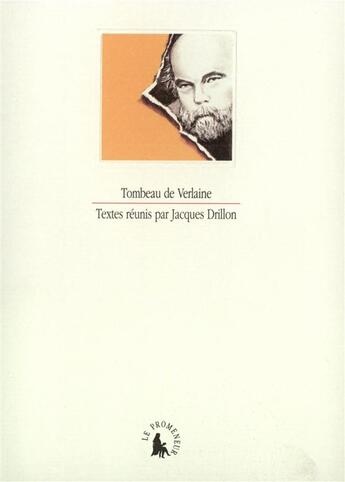 Couverture du livre « Tombeau de verlaine » de  aux éditions Gallimard