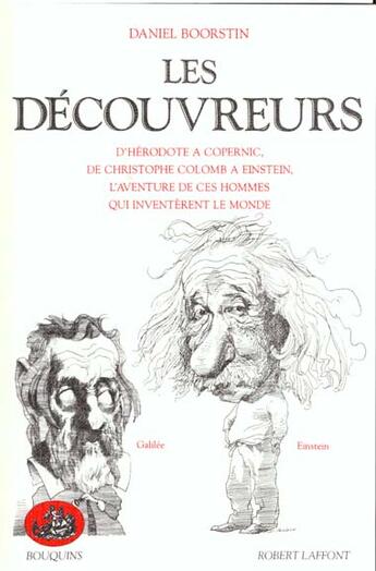 Couverture du livre « Les découvreurs » de Daniel Joseph Boorstin aux éditions Bouquins