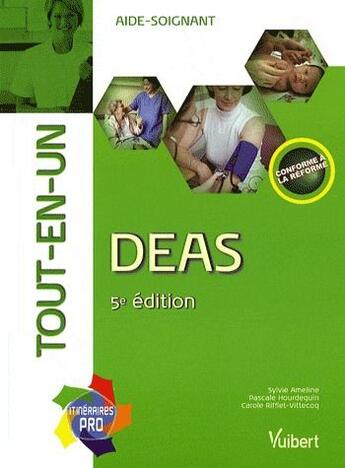 Couverture du livre « Deas ; tout en un (5e édition) » de Sylvie Ameline aux éditions Vuibert