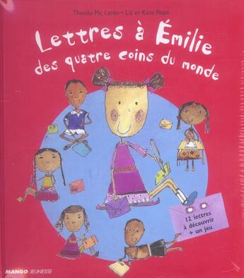 Couverture du livre « Lettres a emilie des quatre coins du monde » de Mc Laren/Pope aux éditions Mango