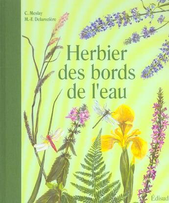 Couverture du livre « Herbier des bords de l'eau » de Claude Meslay aux éditions Edisud