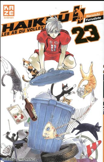 Couverture du livre « Haikyu !! les as du volley Tome 23 » de Haruichi Furudate aux éditions Crunchyroll