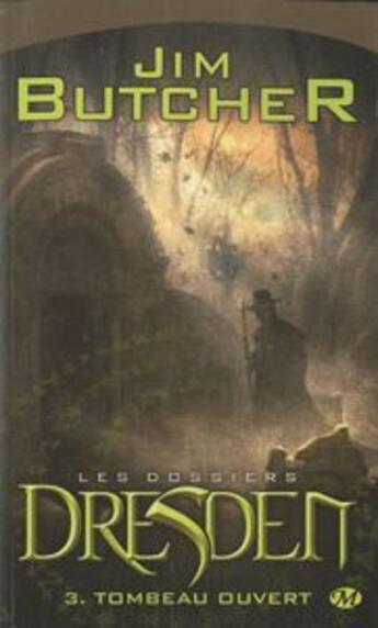 Couverture du livre « Les dossiers Dresden T.3 ; tombeau ouvert » de Jim Butcher aux éditions Bragelonne