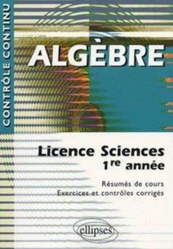 Couverture du livre « Algèbre » de Michael Artin aux éditions Vuibert