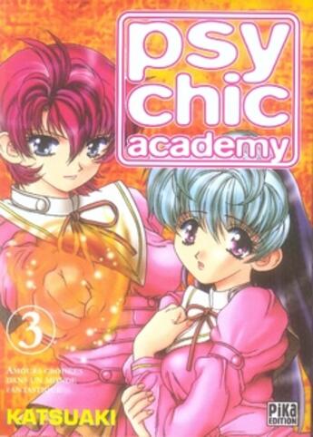 Couverture du livre « Psychic academy t.3 » de Katsu Aki aux éditions Pika