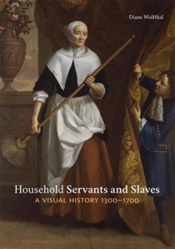 Couverture du livre « Household servants and slaves : a visual history, 1300-1700 » de Diane Wolfthal aux éditions Yale Uk