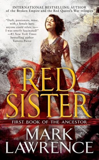 Couverture du livre « RED SISTER - BOOK OF THE ANCESTOR » de Mark Lawrence aux éditions Ace Books