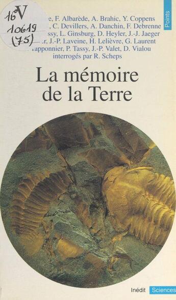 Couverture du livre « La memoire de la terre » de Ruth Scheps aux éditions Seuil