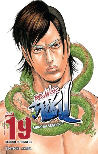 Couverture du livre « Prisonnier Riku Tome 19 : baroud d'honneur » de Shinobu Seguchi aux éditions Akata