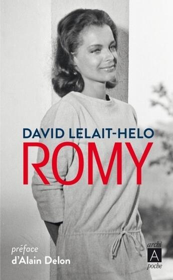 Couverture du livre « Romy » de David Lelait-Helo aux éditions Archipoche