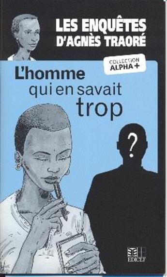 Couverture du livre « L'homme qui en savait trop - niveau 2 (livret postalph) » de  aux éditions Edicef