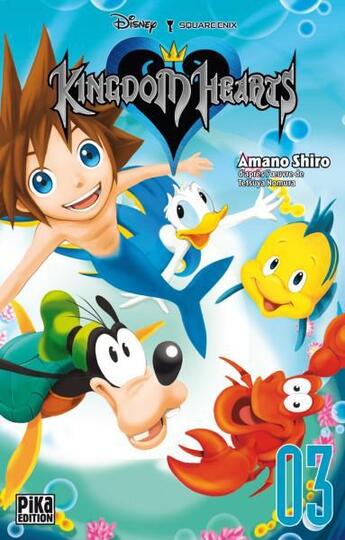 Couverture du livre « Kingdom Hearts Tome 3 » de Shiro Amano et Tetsuya Nomura aux éditions Pika