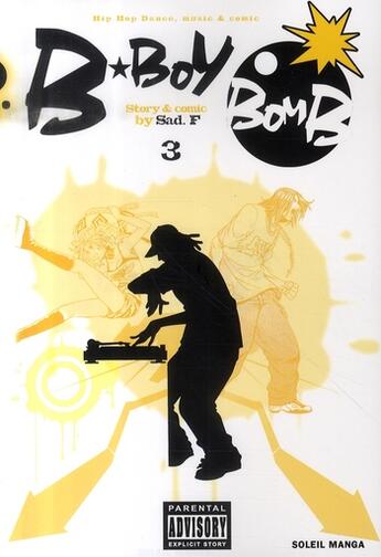 Couverture du livre « B-boy bomb t.3 » de  aux éditions Soleil