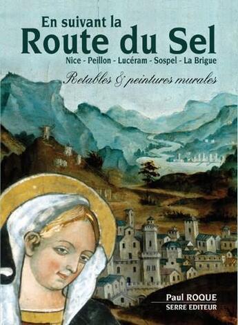 Couverture du livre « En suivant la route du sel » de Paul Roque aux éditions Serre