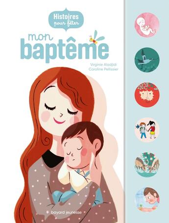 Couverture du livre « Histoires pour fêter : mon baptême » de Aurelie Abolivier et Virginie Aladjidi et Caroline Pellissier aux éditions Bayard Soleil