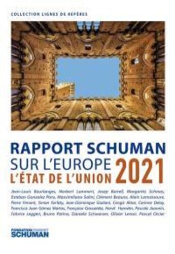 Couverture du livre « État de l'union 2021, rapport Schuman sur l'Europe » de Giuliani Jean-Domini aux éditions Marie B