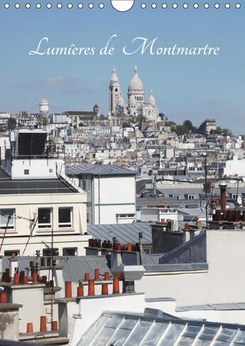 Couverture du livre « Montmartre en flanant calendri » de Korzeniowski Gr aux éditions Calvendo