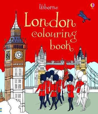 Couverture du livre « LONDON COLOURING BOOK » de  aux éditions Usborne