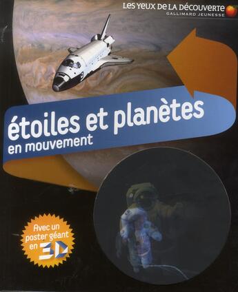 Couverture du livre « Étoiles et planètes en mouvement » de Carole Stott aux éditions Gallimard-jeunesse