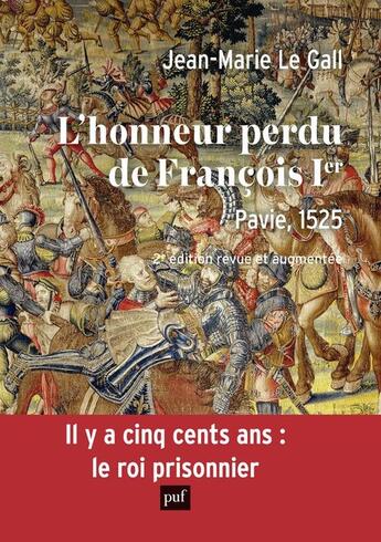 Couverture du livre « L'honneur perdu de François Ier » de Jean-Marie Le Gall aux éditions Puf