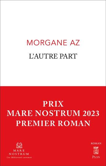 Couverture du livre « L'autre part » de Morgane Az aux éditions Plon