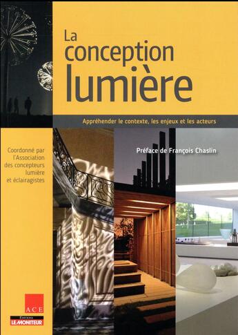 Couverture du livre « La conception lumière » de  aux éditions Le Moniteur