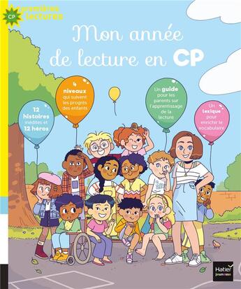 Couverture du livre « Mon année de lecture au CP » de Brun Cosme Nadine aux éditions Hatier