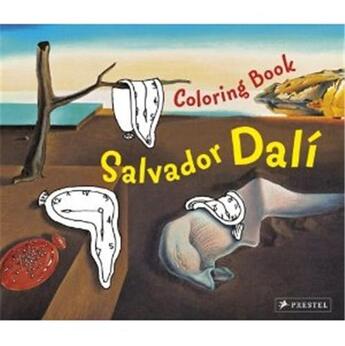 Couverture du livre « Coloring book salvador dali » de Doris Kutschbach aux éditions Prestel