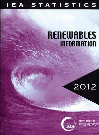 Couverture du livre « Renewables information 2012 » de Ocde aux éditions Ocde