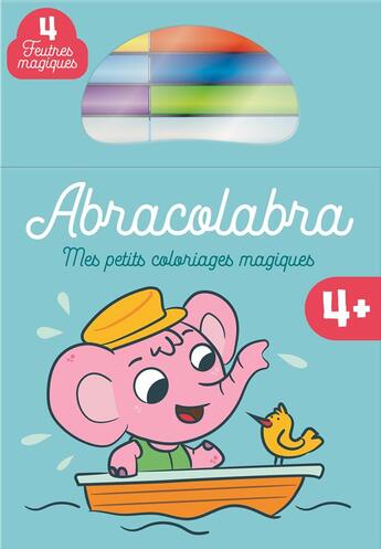 Couverture du livre « 4+ l'elephant abracolabra » de  aux éditions Yoyo Books