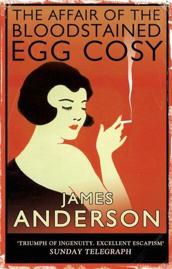 Couverture du livre « The affair of the bloodstained egg cosy » de James Anderson aux éditions 