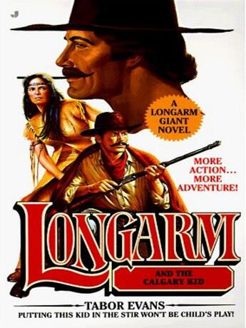 Couverture du livre « Longarm Giant 17: Longarm and the Calgary Kid » de Evans Tabor aux éditions Penguin Group Us