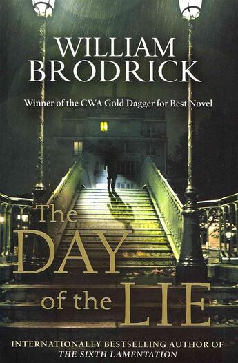 Couverture du livre « THE DAY OF THE LIE » de William Brodrick aux éditions Little Brown Uk