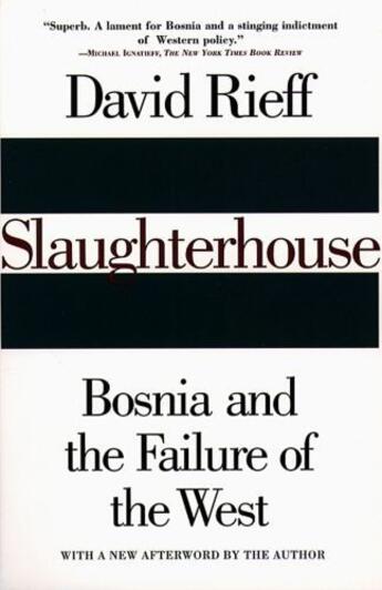 Couverture du livre « Slaughterhouse » de David Rieff aux éditions Touchstone