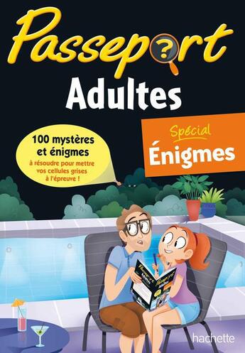 Couverture du livre « Passeport ; spécial énigmes ; cahier de vacances » de Agnes Gabrielli aux éditions Hachette Education