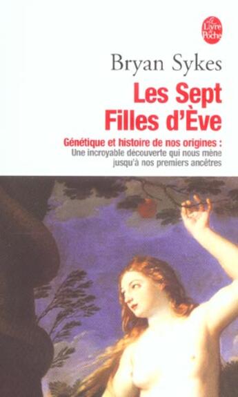 Couverture du livre « Les sept filles d'eve » de Sykes-B aux éditions Le Livre De Poche