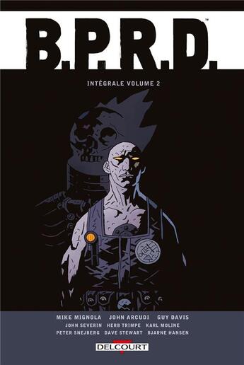 Couverture du livre « B.P.R.D. : Intégrale vol.2 » de Mike Mignola et Guy Davis et John Arcudi aux éditions Delcourt