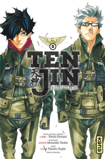 Couverture du livre « Tenjin ; le dieu du ciel Tome 5 » de Yoichi Komori et Tasuku Sugie et Muneaki Taoka aux éditions Kana