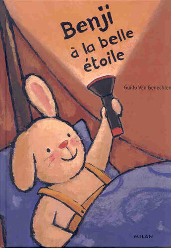 Couverture du livre « Benji A La Belle Etoile » de Guido Van Genechten aux éditions Milan