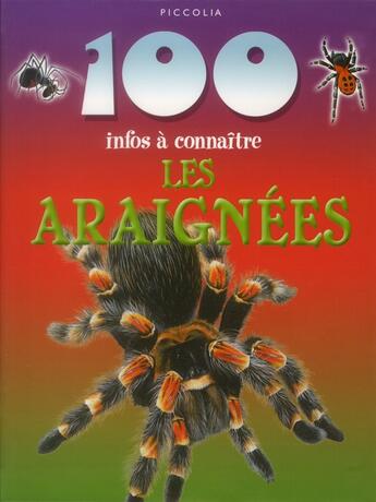 Couverture du livre « Les araignées » de  aux éditions Piccolia