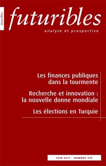 Couverture du livre « Les finances publiques dans la tourmente » de Bouthevillain/Vivien aux éditions Futuribles