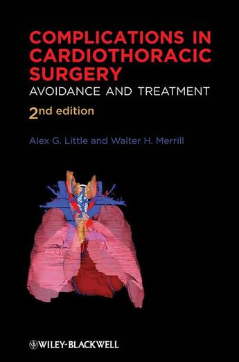 Couverture du livre « Complications in Cardiothoracic Surgery » de Alex G. Little et Walter H. Merrill aux éditions Wiley-blackwell