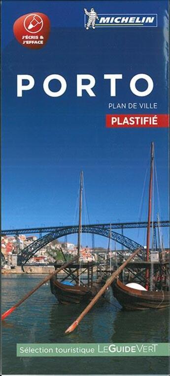 Couverture du livre « Porto - plan de ville plastifie » de Collectif Michelin aux éditions Michelin