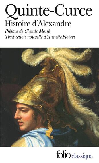 Couverture du livre « Histoire d'Alexandre » de Quinte-Curce aux éditions Folio